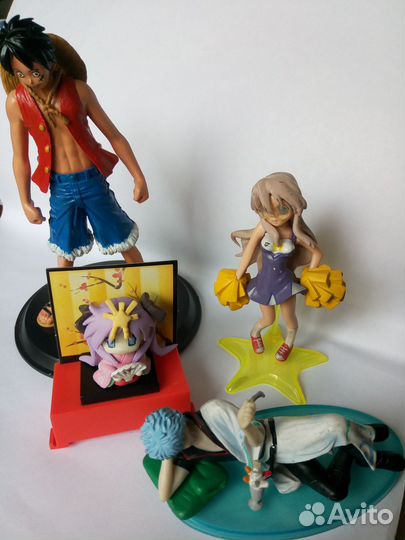 Аниме фигурки Лаки Стар, Гинтама, Хеталия, Ван Пис