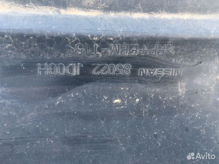 Бампер задний Nissan Qashqai J10