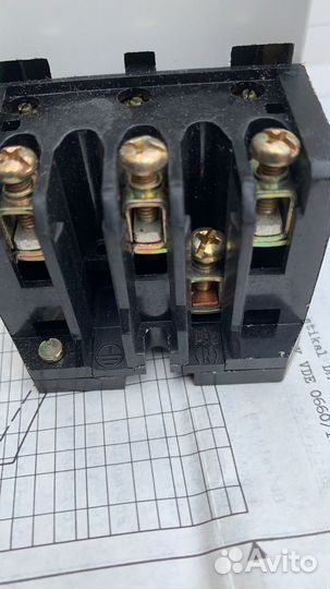 Автоматический выключатель эл. двигателя
