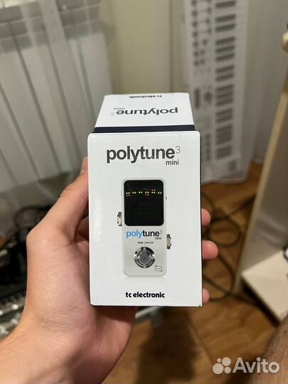 Педаль-тюнер TC electronic polytune 3 mini Новый