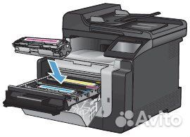 Лазерный Цветной мфу HP Laser Jet Pro CM1415fn