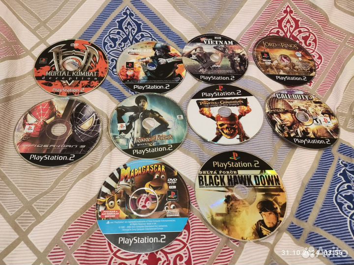 Диски для PS2