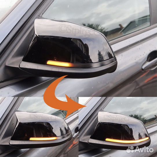Повторители поворотрв в зеркала bmw f10 f11