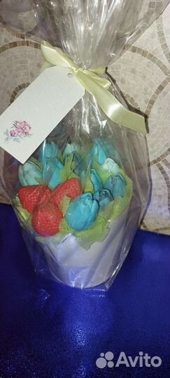 Мыльные цветы букет