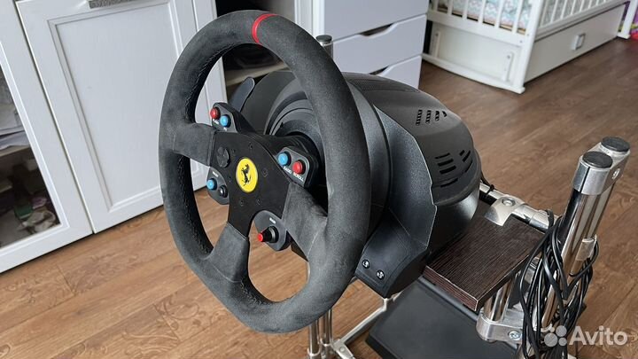 Руль Thrustmaster t300 Alcantara и шифтер TH8A