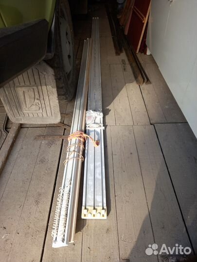 Гардина для штор потолочная 2 шт