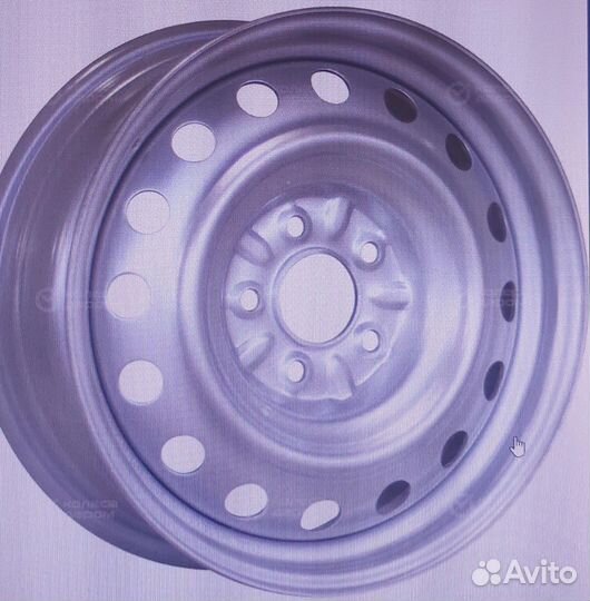 Trebl X40025 6.0*15 5/114.3 ET45 d54.1 Silver