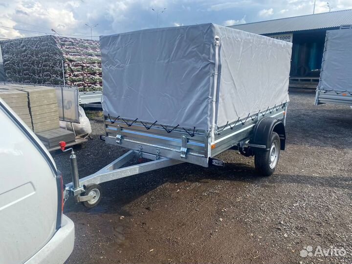 Прицеп оцинкованный, завода мзса. Кузов2,43х1,4м