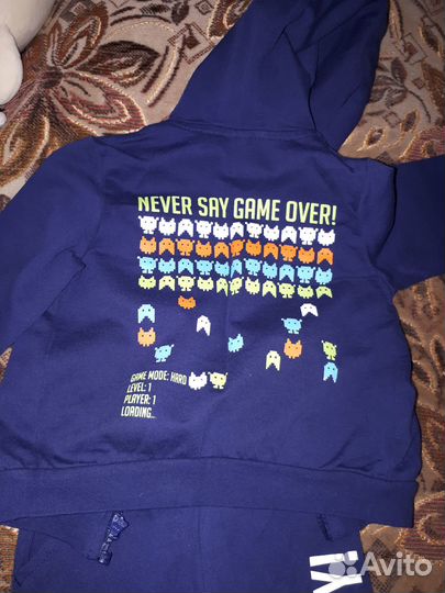 Детский костюм из футера