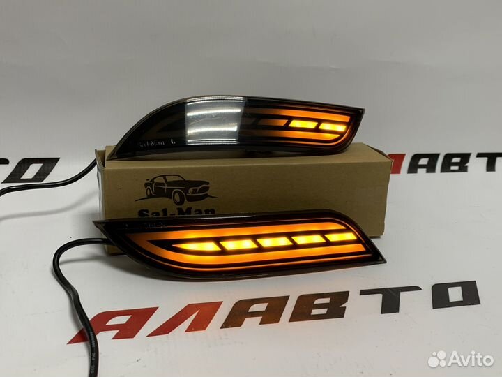 Катафоты бампера LADA Priora 2 (Диод) Sal-Man