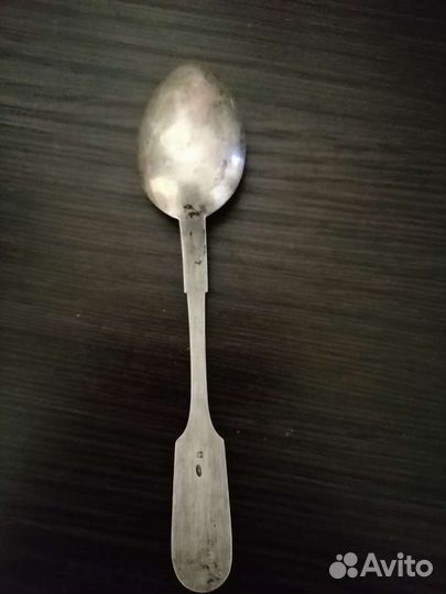 Ложка антикварная ютф и малая ложечка