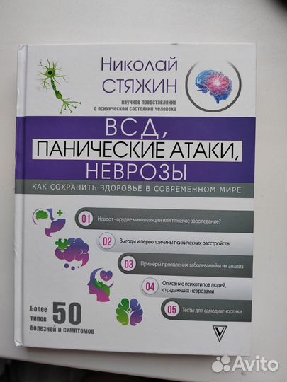 Николай Стяжин Панические атаки, всд, неврозы