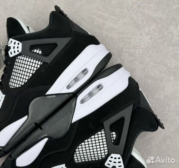 Nike air jordan 4 white thunder оригинал