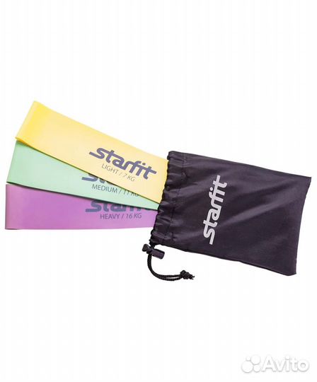 Комплект мини-эспандеров ES-203, пастельный Starfi