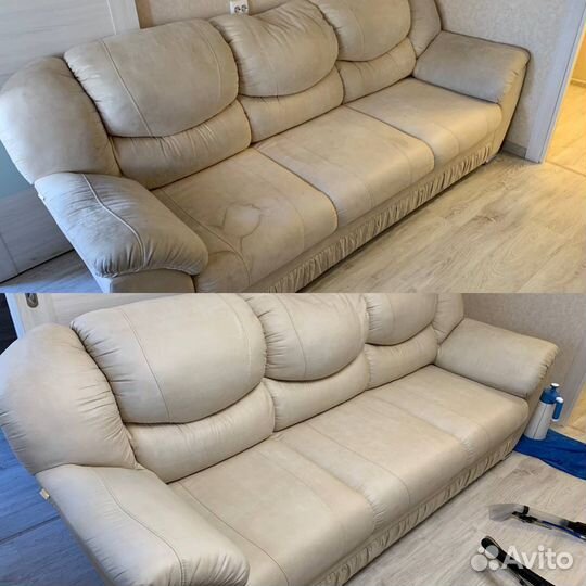 Химчистка мебели диванов матрасов на дому