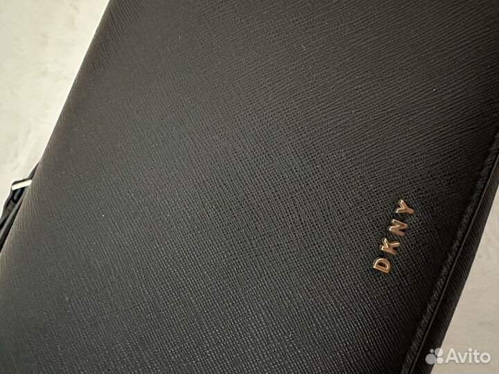 Сумка натуральная кожа dkny