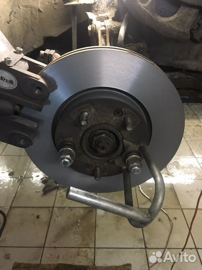 Проточка тормозных дисков без снятия