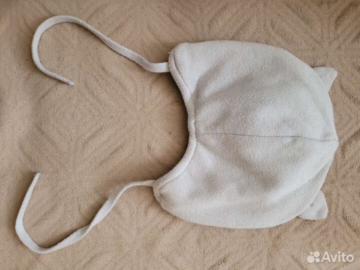 Шапочка для девочки на весну размер 46-48