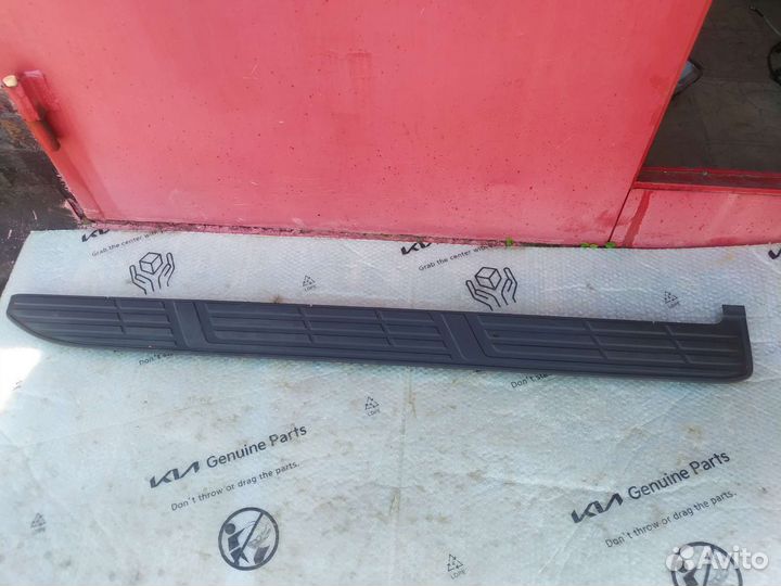 Накладка порога левая Toyota Land Cruiser Prado