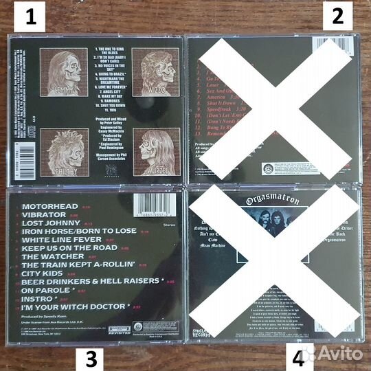 Motorhead музыка родные коллекционные CD