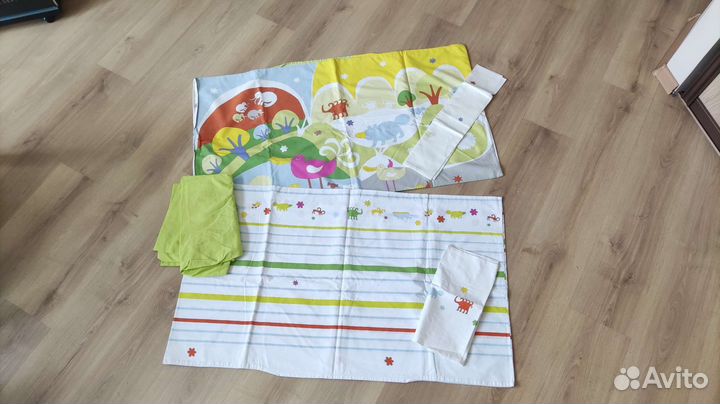 Детское постельное белье 125*110 IKEA