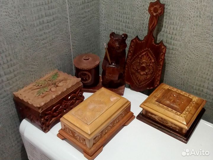 Деревянные сувениры ручной работы