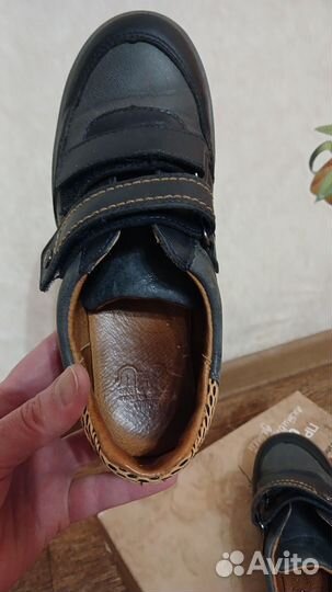 Полуботинки натуральная кожа 34 р