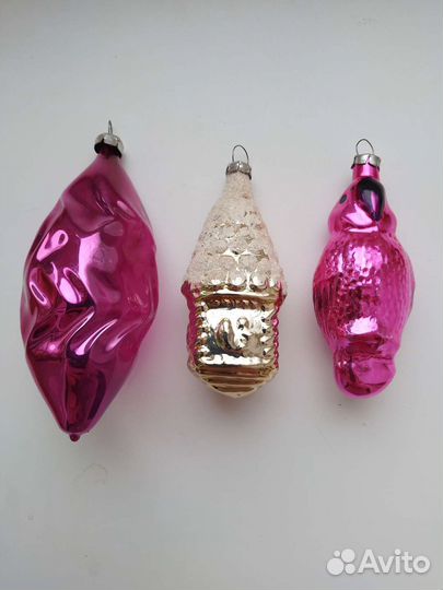 Елочные игрушки СССР