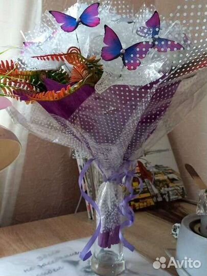 Букеты из бабочек