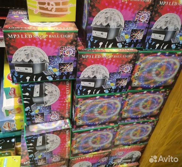 Диско шар. Светомузыка