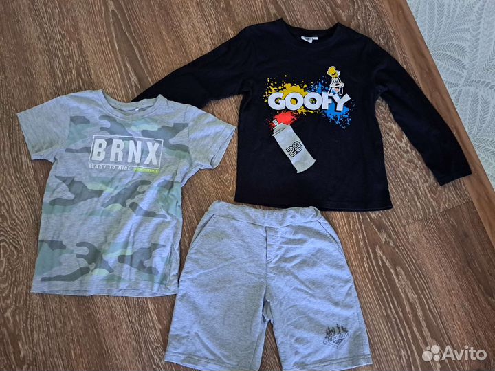 Пакет одежды на мальчика 5-8 лет