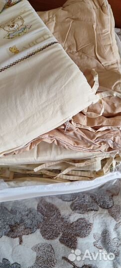 Комплект в детскую кроватку 8 предметов