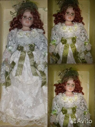 Куклы фарфоровые коллекционные