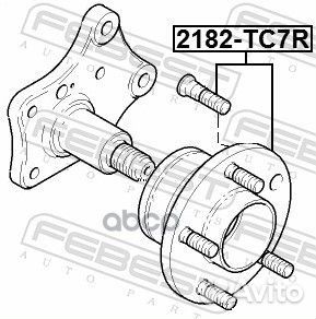 К-кт подшипника ступ. зад. Ford Transit Connect