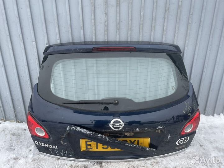 Nissan qashqai j10 Крышка багажника