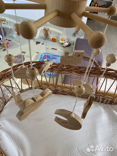 Люлька колыбель из лозы