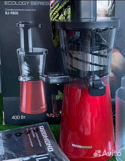 Соковыжималка шнековая redmond RJ-980S