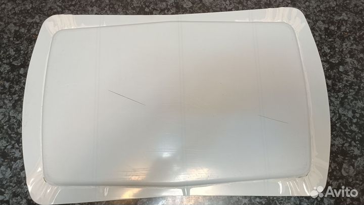 Большой новый поднос нержавейка