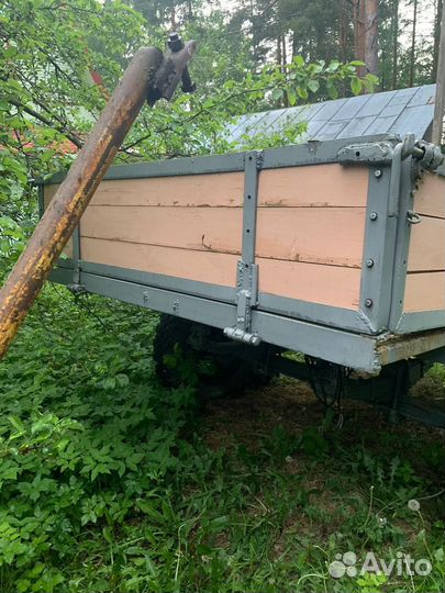 Прицеп бортовой маз для трактора