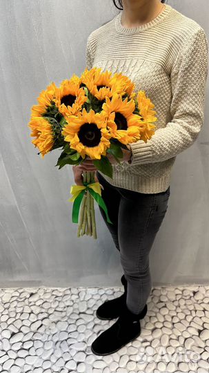 Цветы Подсолнухи Купить Москва