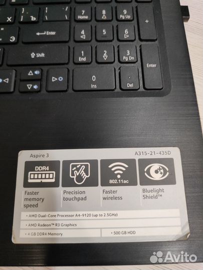 Acer aspire 3 a315 21