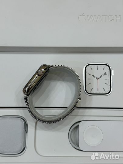 Apple Watch 7 Серия 45 мм Stainless Steel