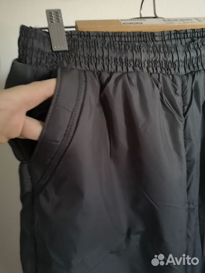 Утепленные стёганые брюки, 44-46