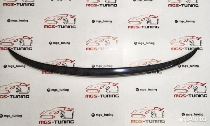 Лип спойлер карбон бмв 5 ф10