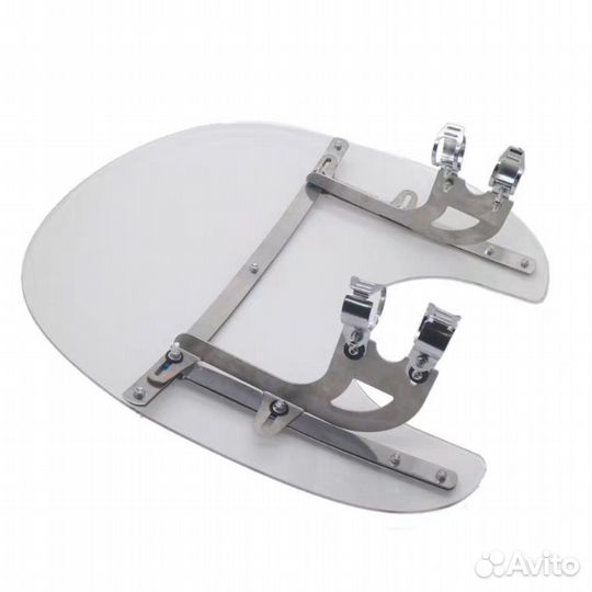 Стекло на мотоцикл с креплением на вилку