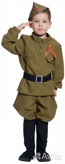 Аренда. Детский военный костюм на 9 мая 134