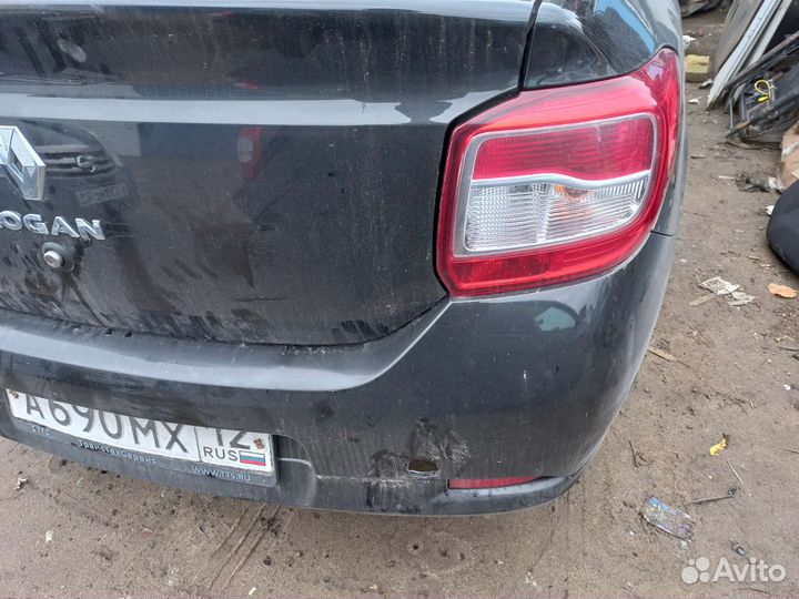 Задний бампер Renault Logan 2