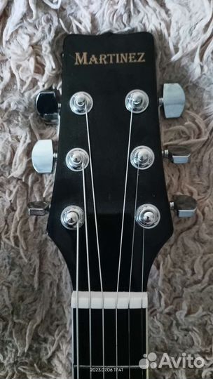 Акустическая гитара Martinez W-91C BK б/у