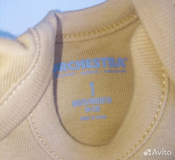 Боди Orchestra новый оригинал 50-54 см (0-1 мес)