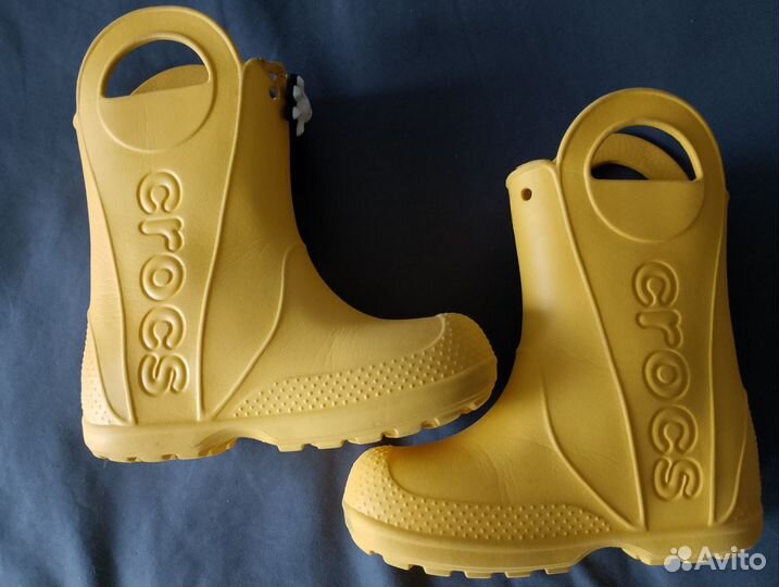 Резиновые сапоги crocs p. C10